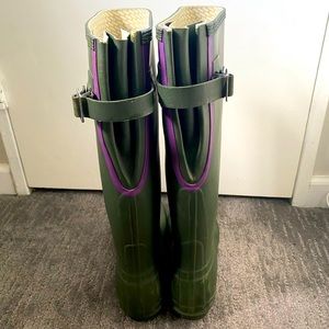 Hunter Rain Boots Tall and Adjustable